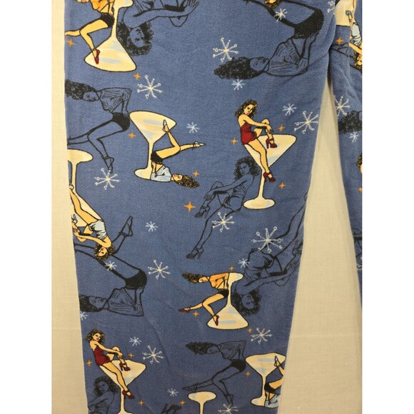 Croft & Barrow Pin Up Girl Lounge Sleep Pants Men's Medium Sleepwear Comfort - Picture 7 of 8